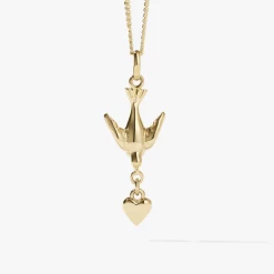Meadowlark | Love Dove Necklace 50cm - Gold Plated
