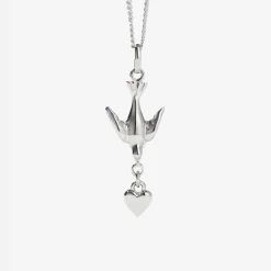 Meadowlark | Love Dove Necklace 50cm - Silver