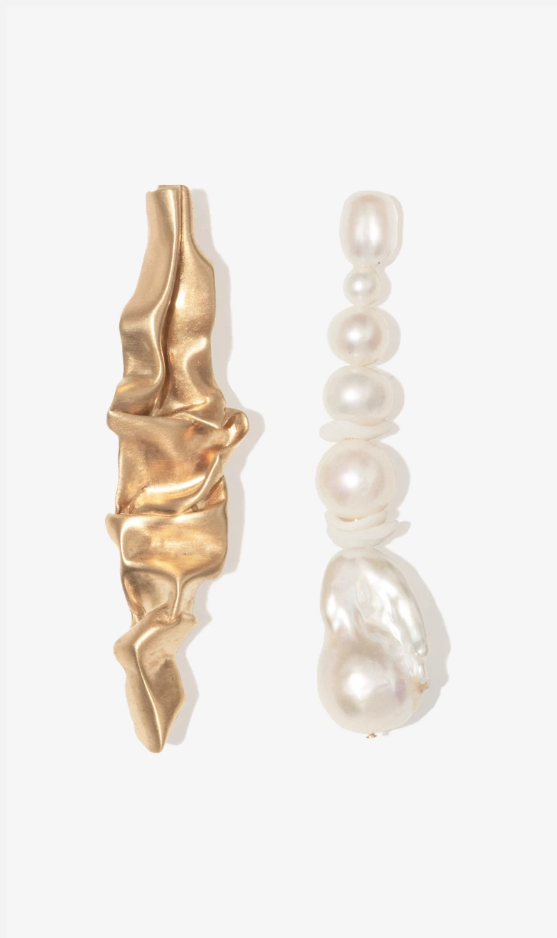 Completed Works | R2086 Earrings - Gold