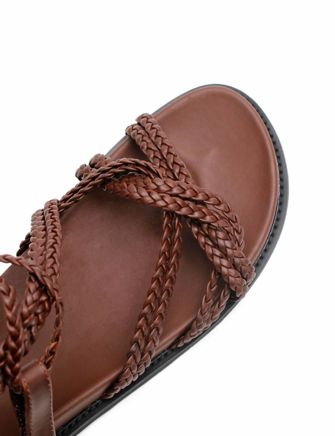 La Tribe | Plaited Sandal - Chocolate - Image 5