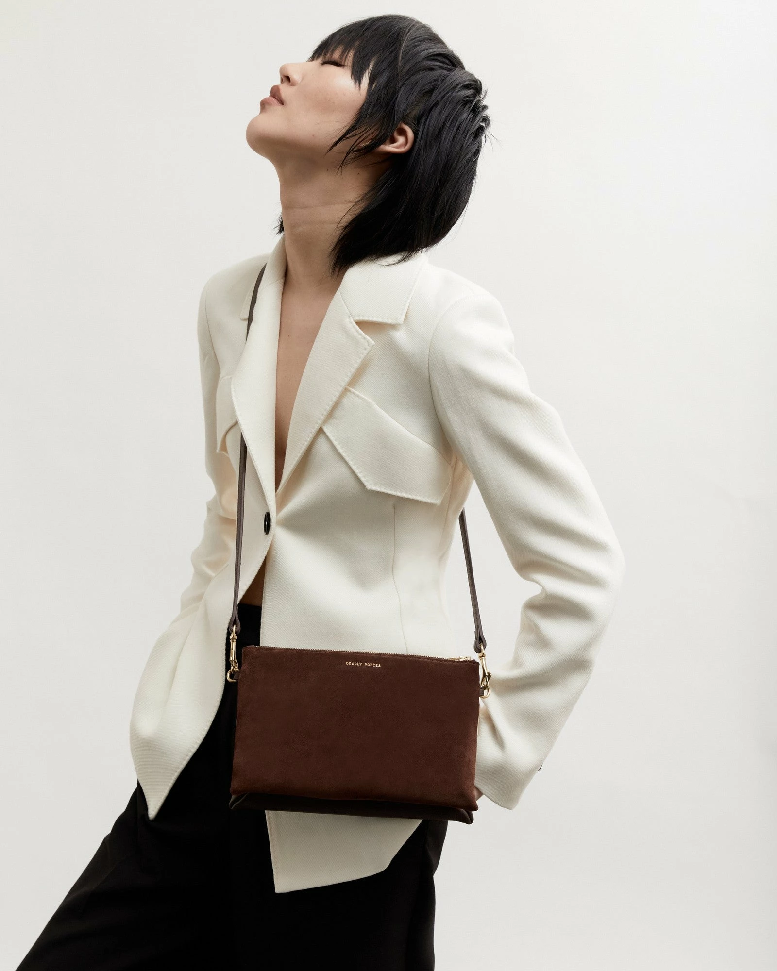 Deadly Ponies | Mr Siamese Suede - Burnt Toast - Image 2