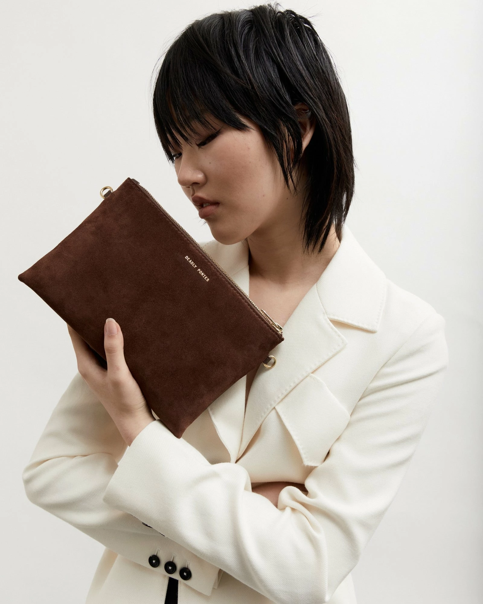 Deadly Ponies | Mr Siamese Suede - Burnt Toast - Image 5