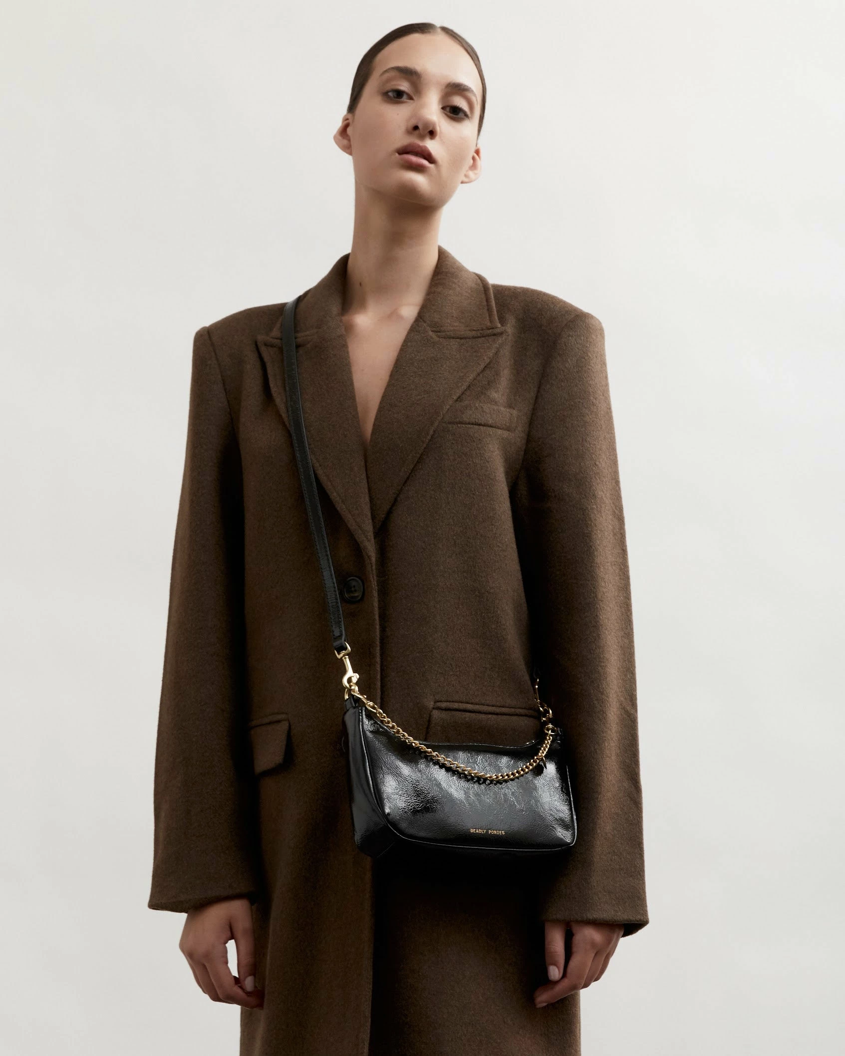 Deadly Ponies | Mr Sling Micro Patent - Black - Image 2