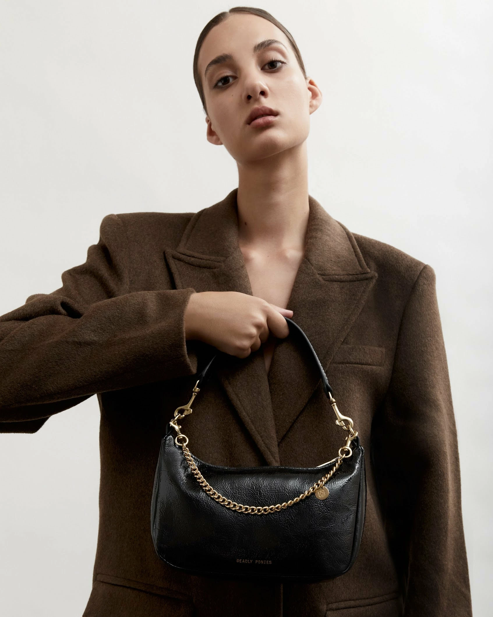 Deadly Ponies | Mr Sling Micro Patent - Black - Image 3