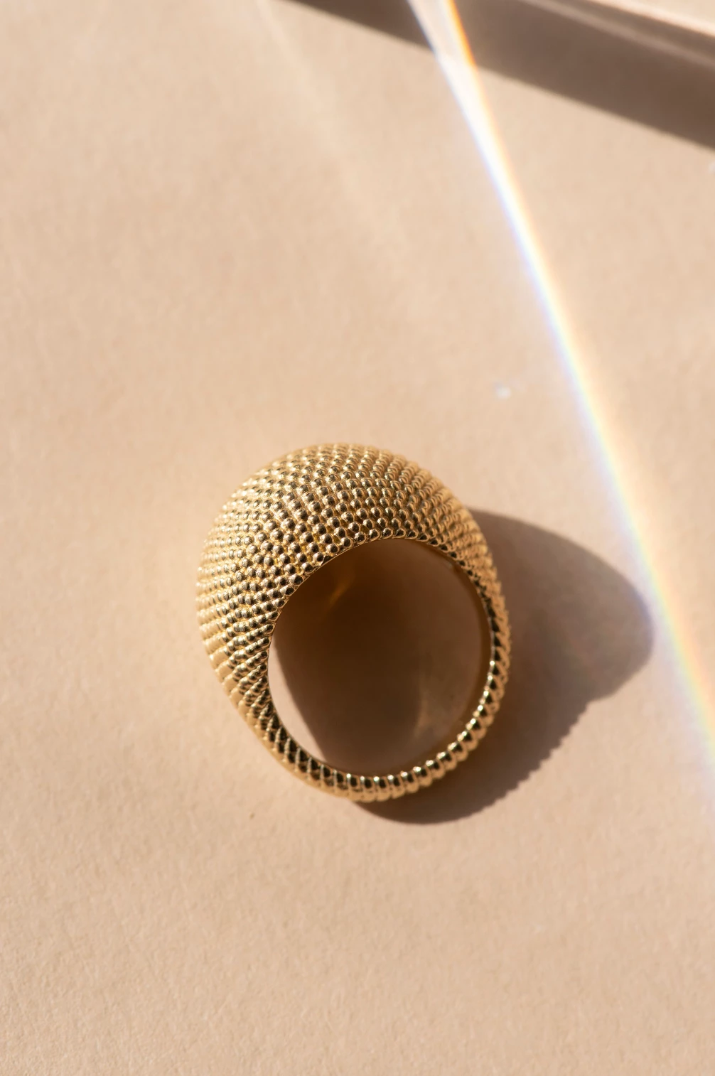 Zoe & Morgan | Rhea Ring - 22k Gold Plate - Image 2