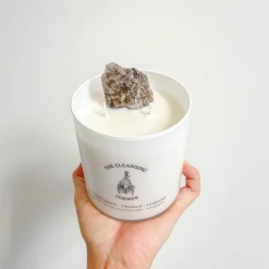 The Cleansing Corner | Smokey Quartz Candle - Amazonian Grape