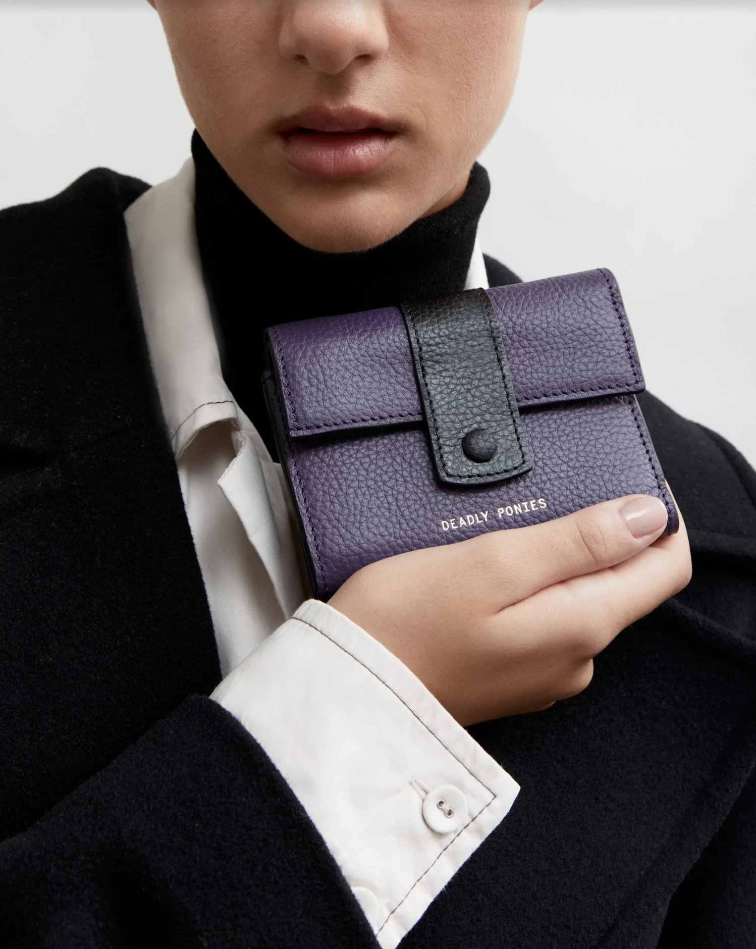 Deadly Ponies | Snap Wallet - Jam/Black - Image 2