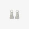 Zoe & Morgan | Sundar Earrings - 925 Sterling Silver / White Zircon