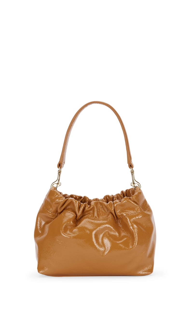 Deadly Ponies | Mr Cinch Mini Patent - Caramel - Image 5