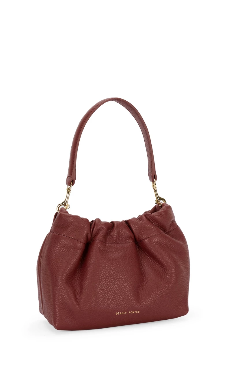 Deadly Ponies | Mr Cinch Mini - Marsala - Image 6