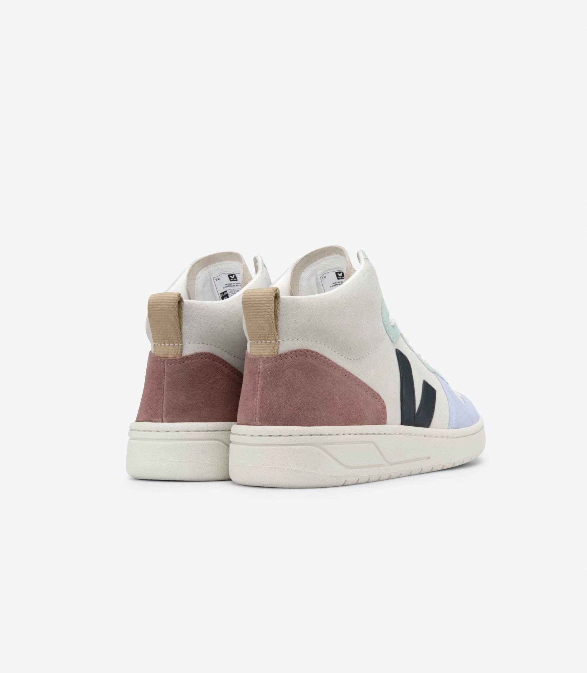 Veja | V-15 Suede - Multico / Natural / Black - Image 3