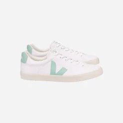Veja | Esplar Se Canvas - White / Matcha