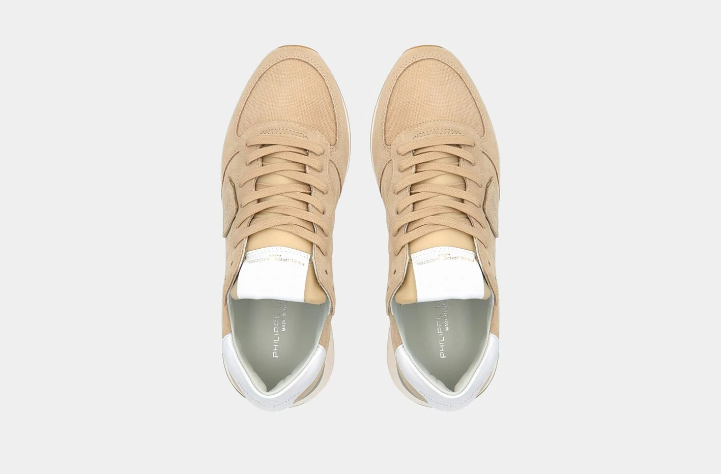 Philippe Model | TRPX Low Woman - Daim Beige - Image 3
