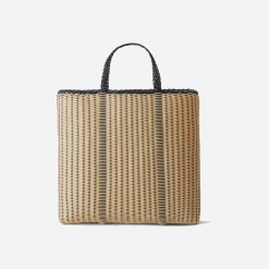 Palorosa | Large Edge Basket - Black / Cream