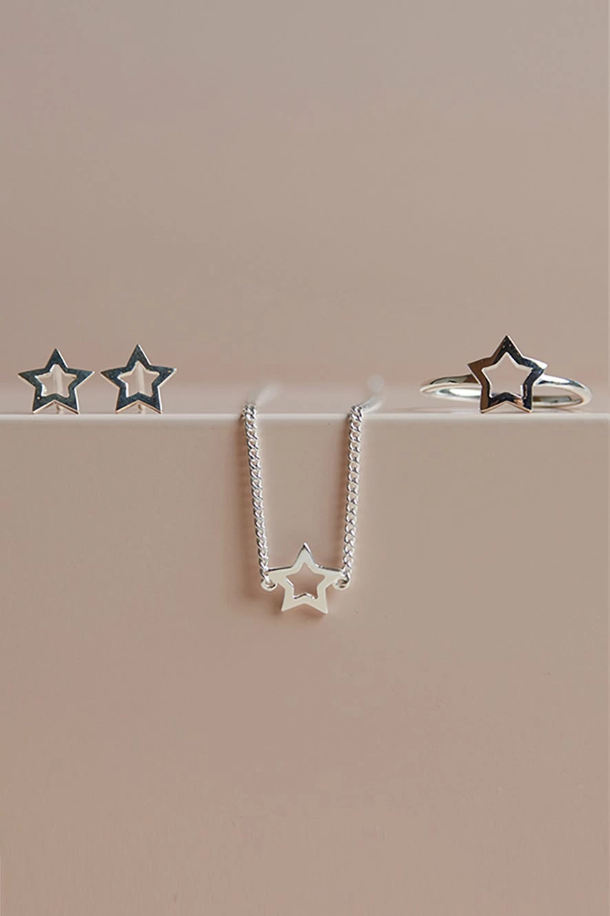 Karen Walker Jewellery | Mini Star Gift Set - Silver - Image 2