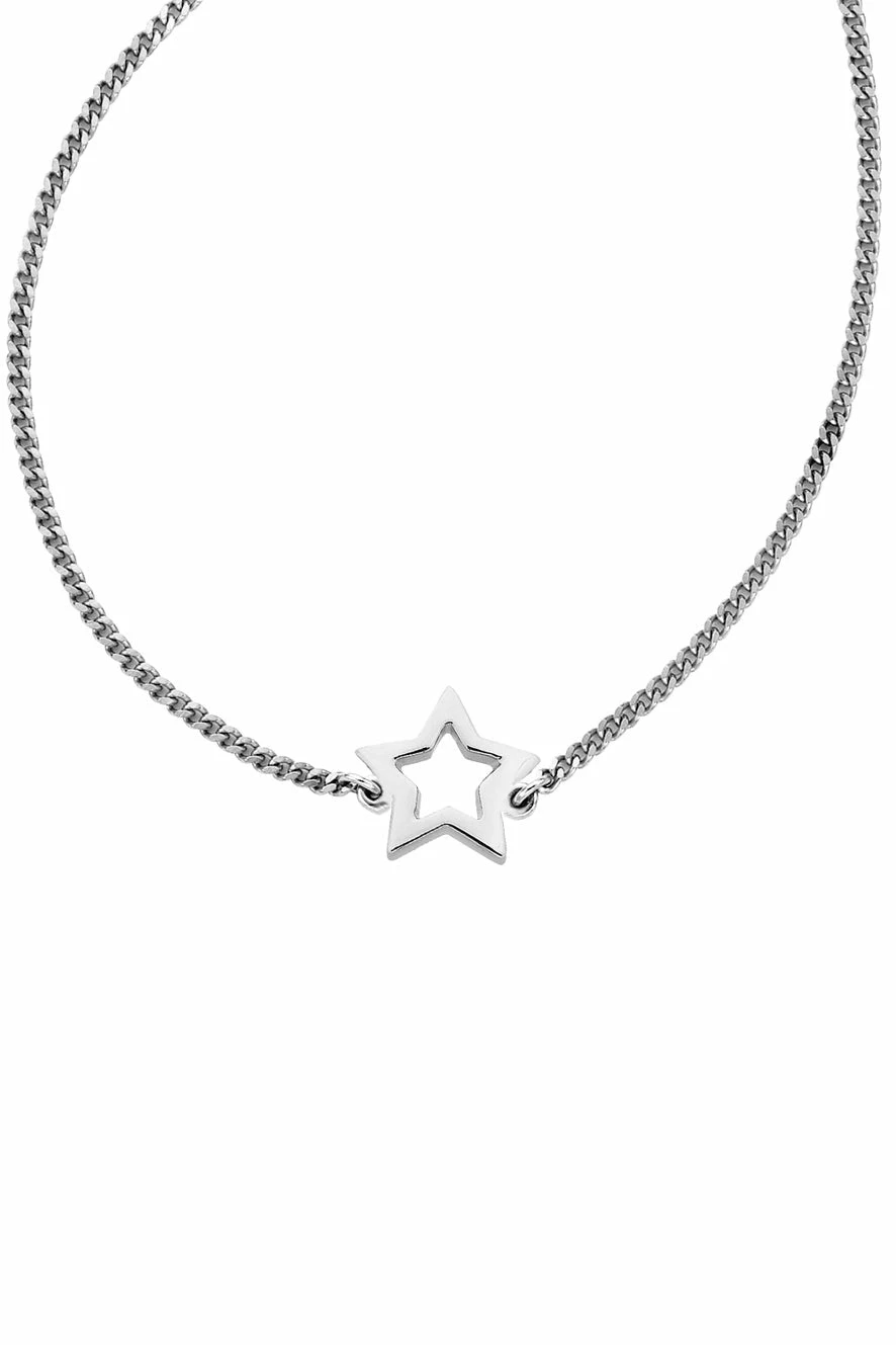 Karen Walker | Mini Star Necklace - Silver - Image 2
