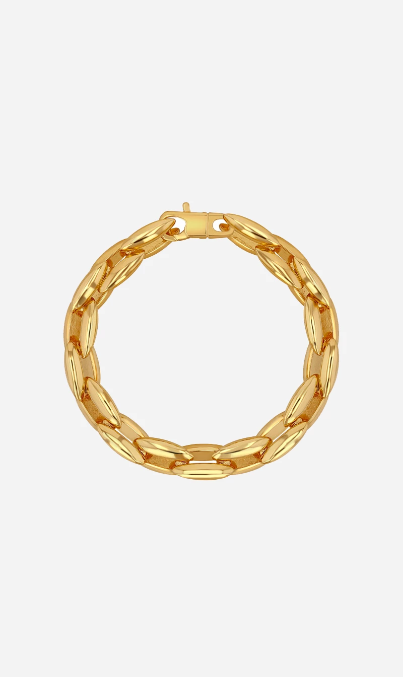 Anine Bing | Oval Link Bracelet - Gold