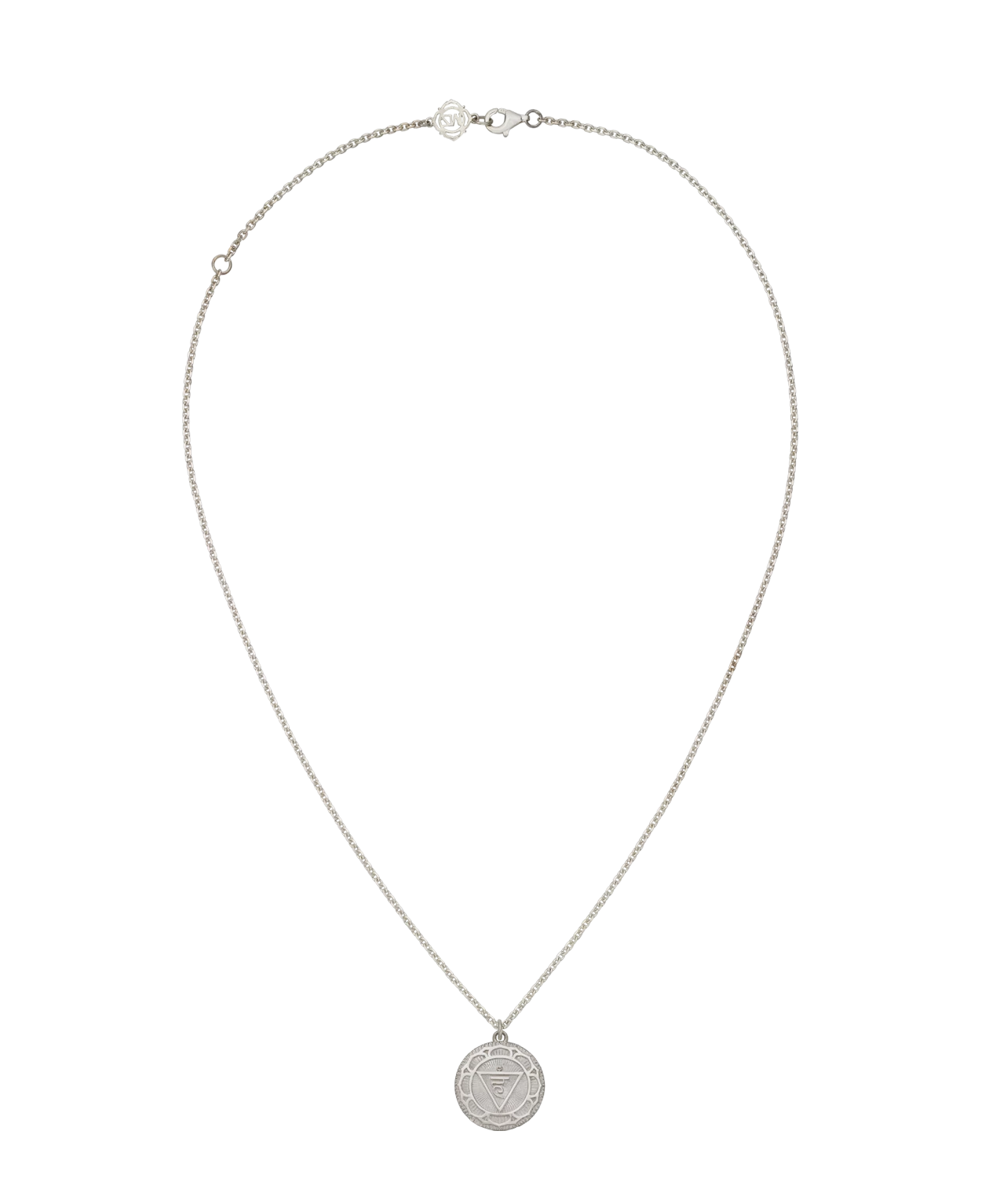 Zoe & Morgan | Communication Vishuddha Necklace - 925 Sterling Silver - Image 2