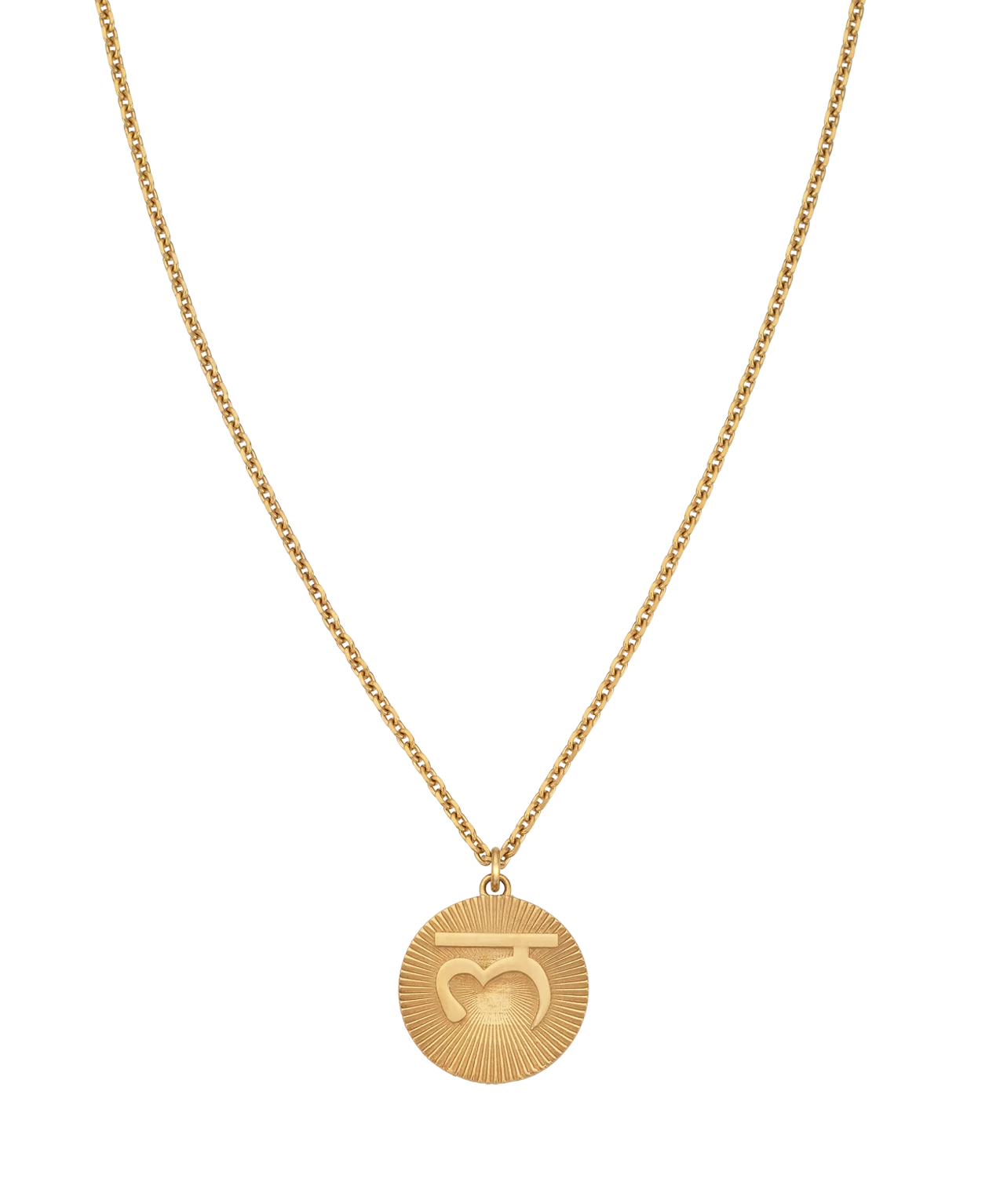 Zoe & Morgan | Grounding Muladhara Necklace - 22K Gold Plated - Image 3
