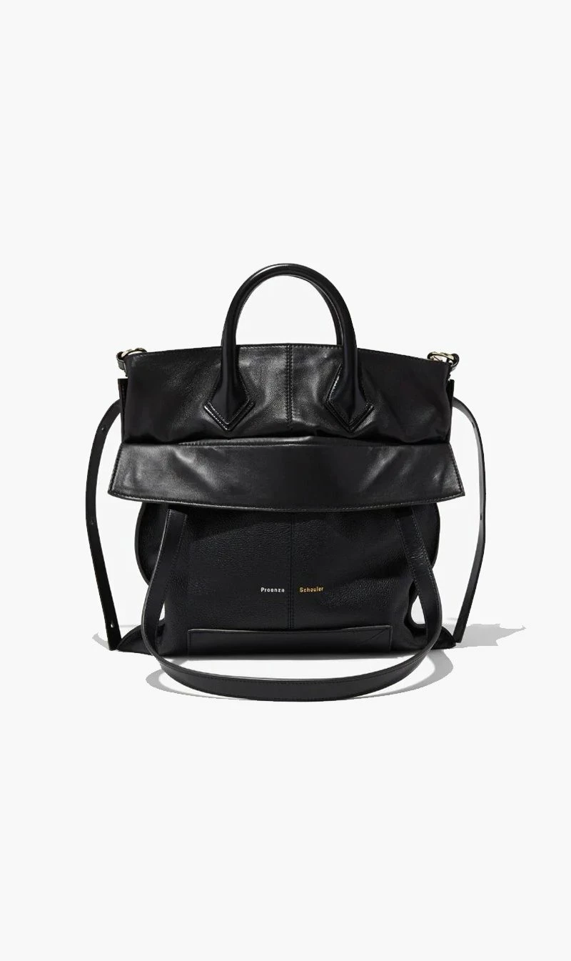 Proenza Schouler | PS19 Small - Black Grainy Leather