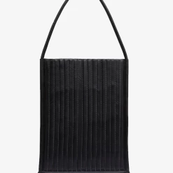 ST AGNI St. Agni | Quilted Pinstripe Bag - Black