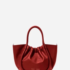 Proenza Schouler | Small Ruched Crossbody Tote - Oxblood