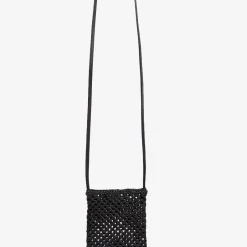 ST AGNI St. Agni | Macrame Sling Pouch - Black