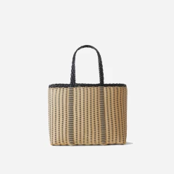 Palorosa | Small Edge Basket - Black / Cream