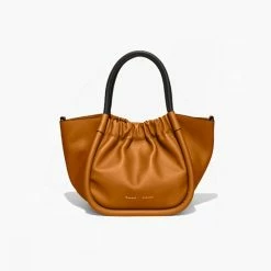 Proenza Schouler | Small Ruched Crossbody Tote - Tapenade