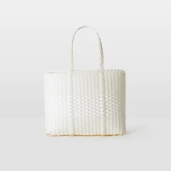 Palorosa | Small Lace Basket - White