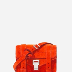 Proenza Schouler | Suede PS1 Mini Crossbody Bag - Tomatoe