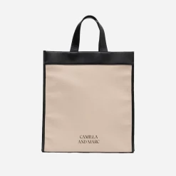 Camilla And Marc | Dino Tote - Cream / Black