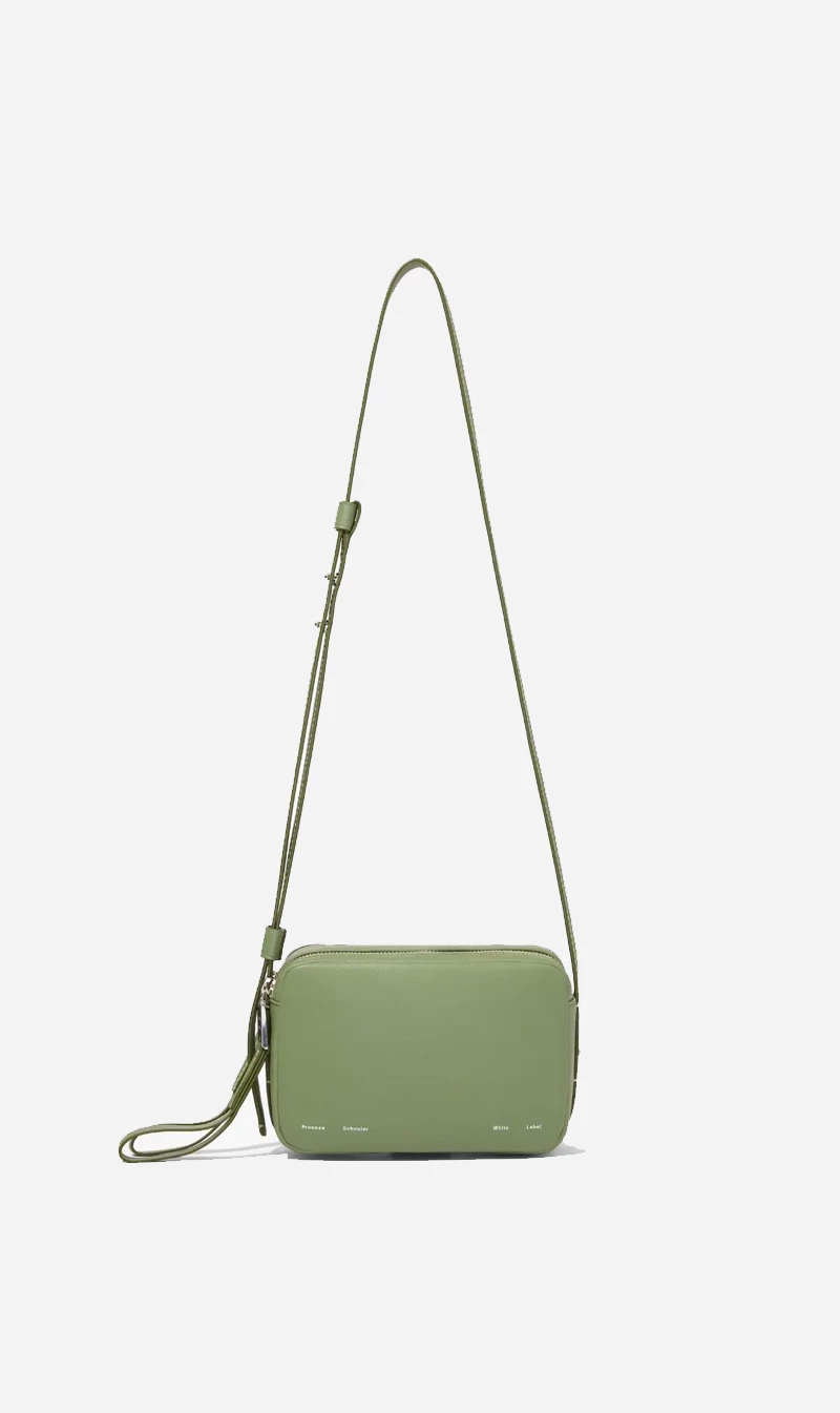 Proenza Schouler White Label | Watts Leather Camera Bag - Artichoke