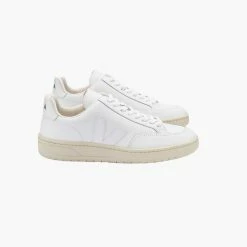 Veja | V-12 Leather Sneakers - Extra White