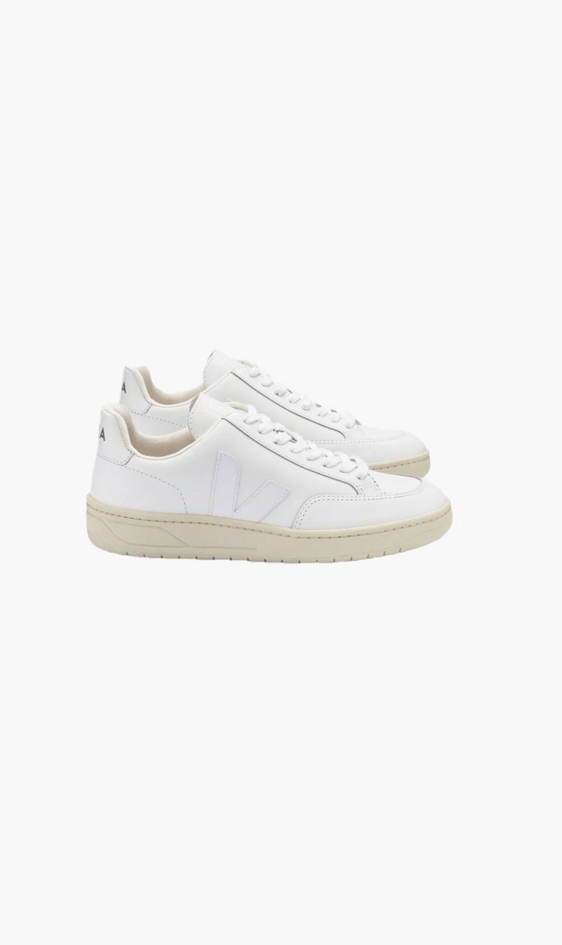 Veja | V-12 Leather Sneakers - Extra White